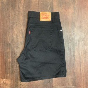 Black Levi Relaxed 550 Shorts
